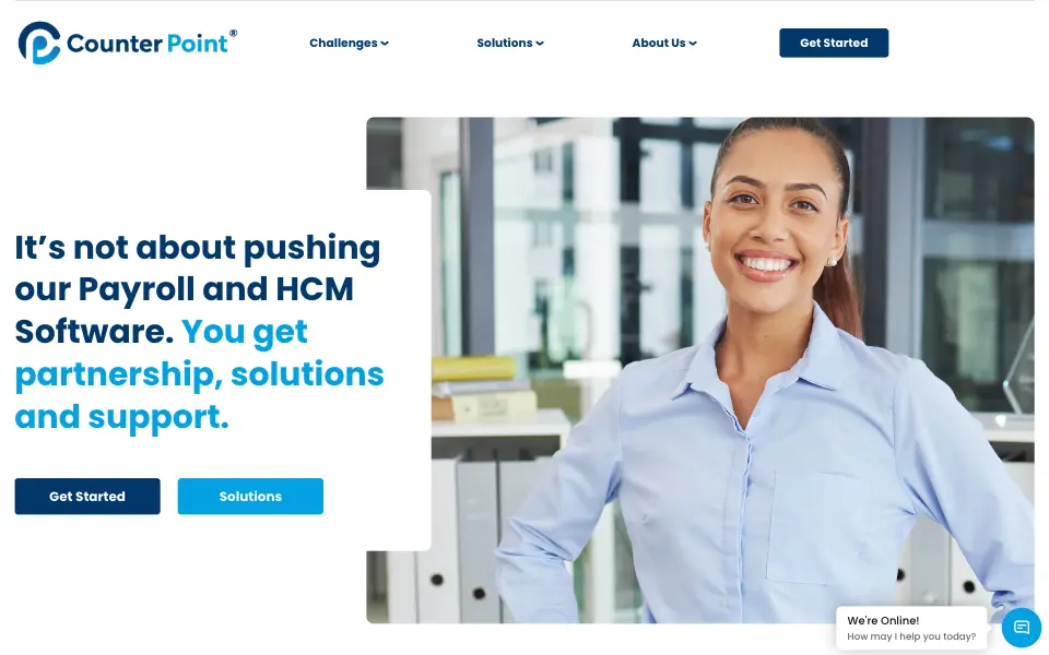 Counter Point HCM website home page