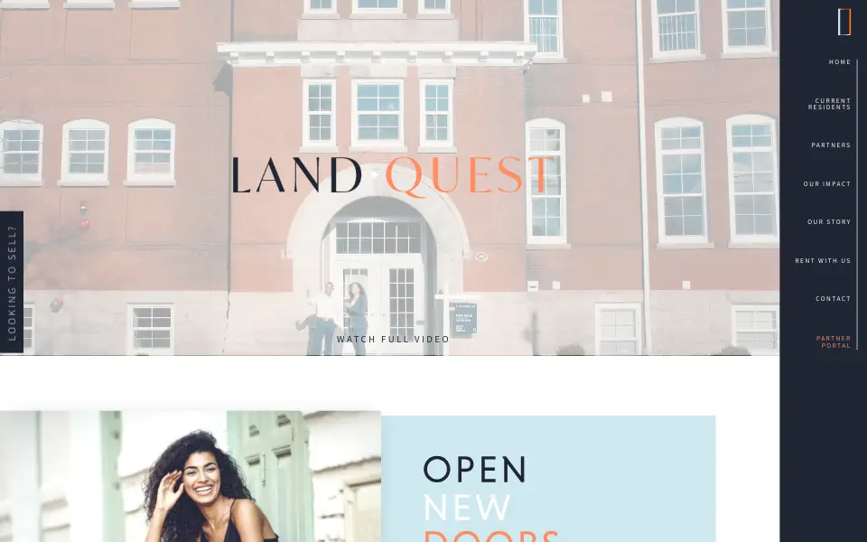 Land Quest website