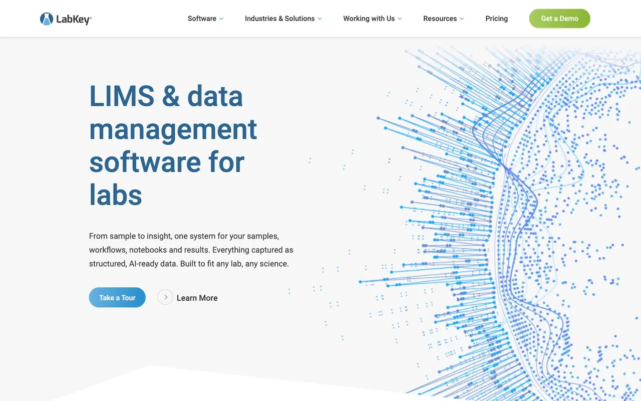 LabKey website home page