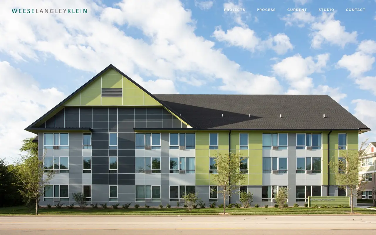 Weese Langley Klein website home page